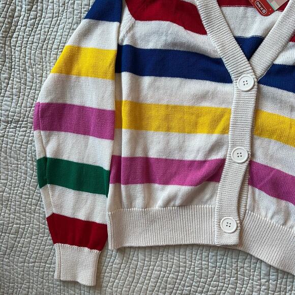 Disney 100 Striped Graphic Cardigan Women's Size XS Target NWT - Picture 5 of 9